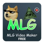 mlg video maker android application logo